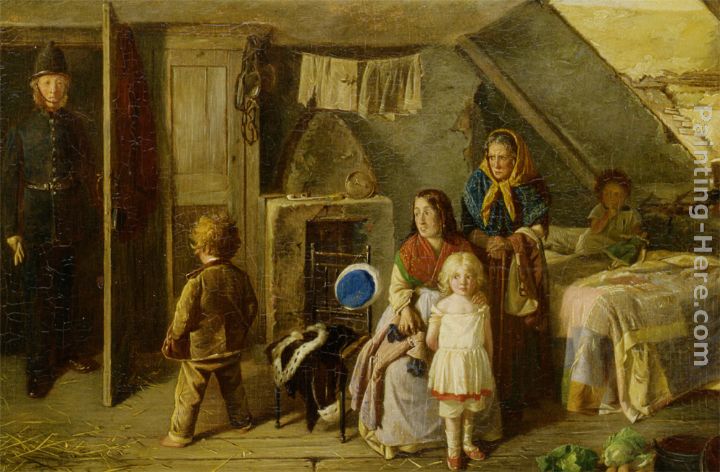 The Stolen Child painting - Charles Hunt The Stolen Child art painting